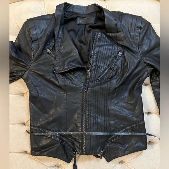 Blank NYC Faux Leather Moto Jacket - Picture 7 of 10